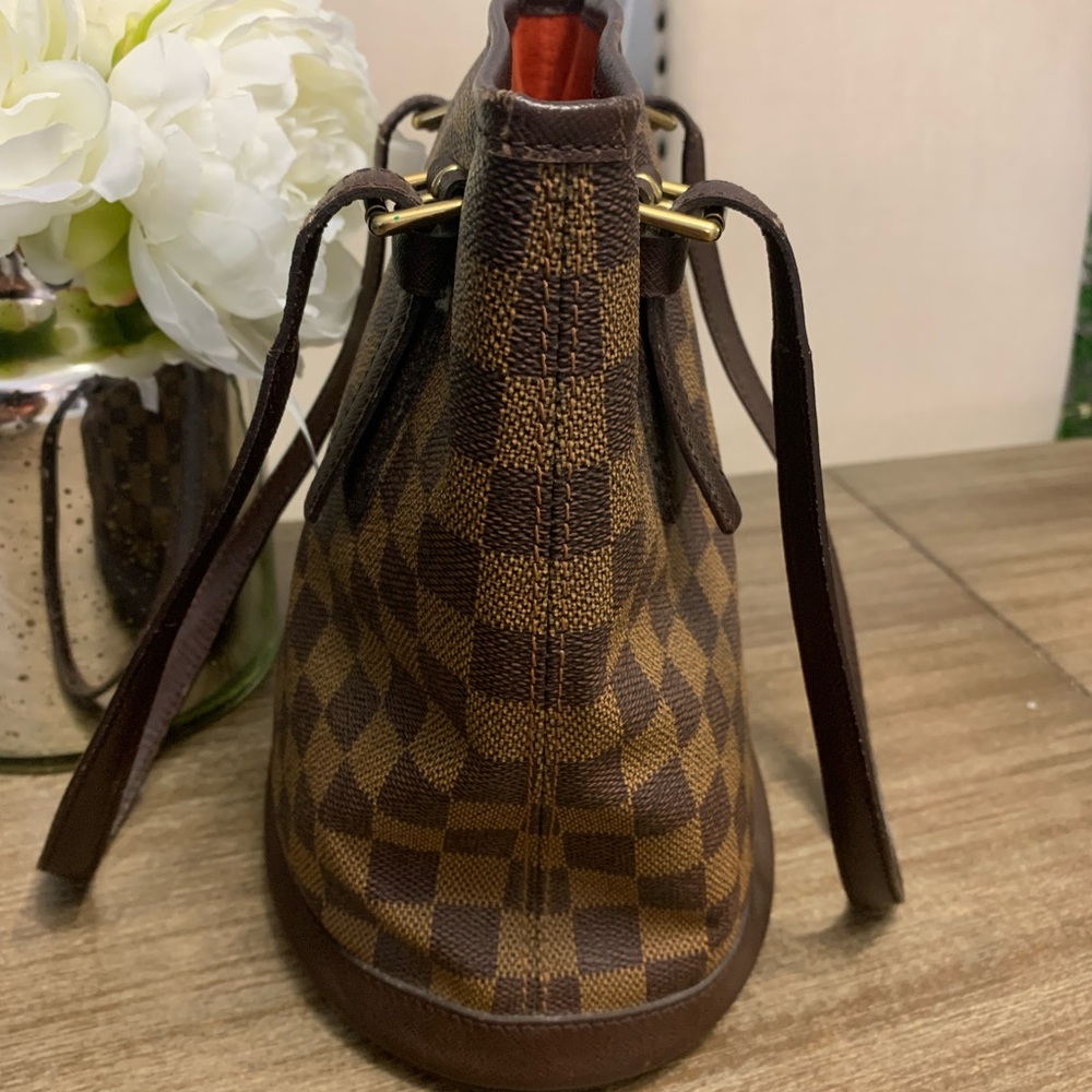 Authentic Louis Vuitton Damier Ebene Marais PM - Picture 7 of 16